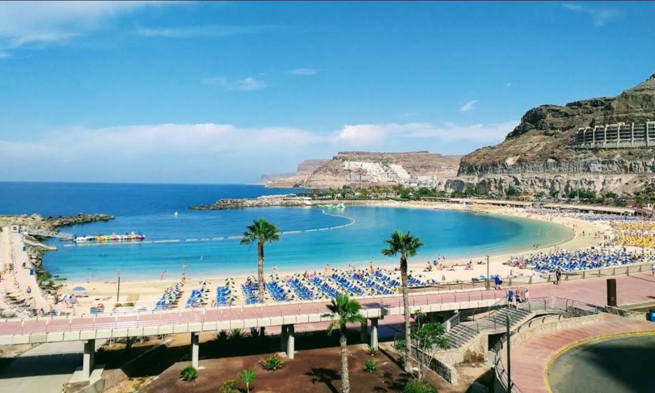 Deluxe 3 Rooms74M2,2Air Condit 2Tv Seaview On Amadores,2 Heatpools, Parking, 600 Mb,Dishwasher,2Lift,,3 Beaches Playa Del Cura  Zewnętrze zdjęcie
