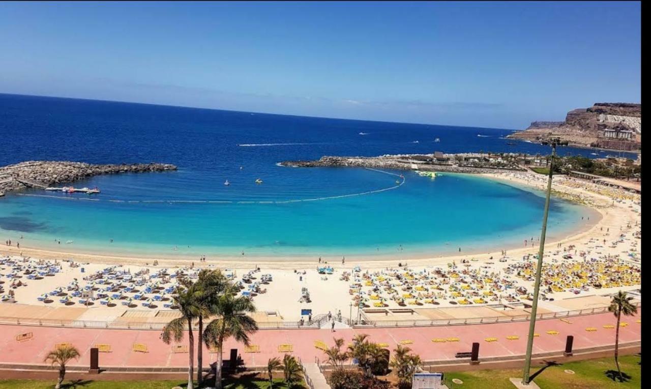 Deluxe 3 Rooms74M2,2Air Condit 2Tv Seaview On Amadores,2 Heatpools, Parking, 600 Mb,Dishwasher,2Lift,,3 Beaches Playa Del Cura  Zewnętrze zdjęcie